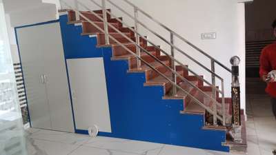 Staircase, Storage Designs by Carpenter Mohit Alvi, Sonipat | Kolo