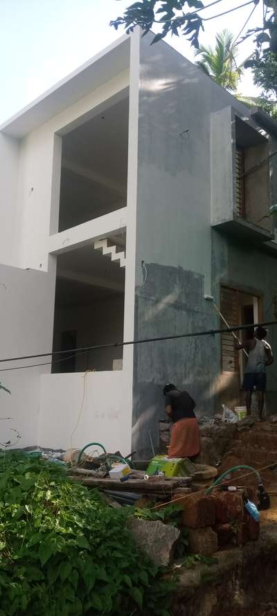 Exterior Designs by Contractor TK waterproofing solution, Kozhikode | Kolo
