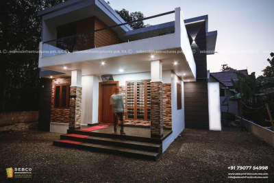 Exterior, Lighting Designs by Contractor SEBCO Infrastructures Pvt Ltd, Kottayam | Kolo