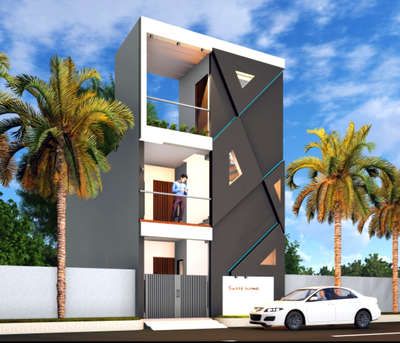 Exterior Designs by Civil Engineer Nikhil Agrawal, Indore | Kolo