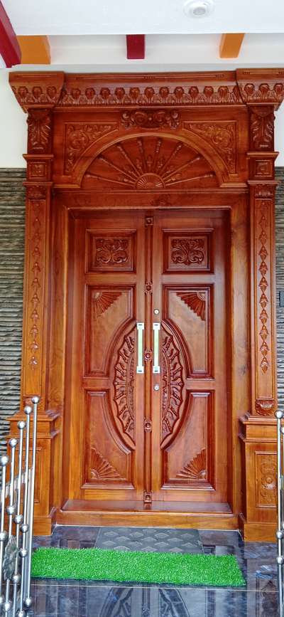 Door Designs by Carpenter vipin murali, Alappuzha | Kolo