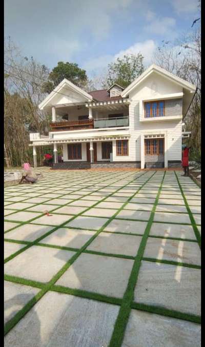 Exterior, Outdoor Designs by Building Supplies vk garden landscape  vk gl, Kozhikode | Kolo