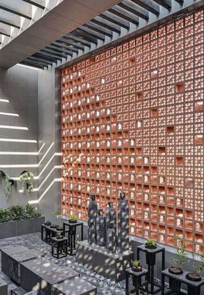 Wall Designs by Architect Architect Simon Consultant, Pathanamthitta | Kolo