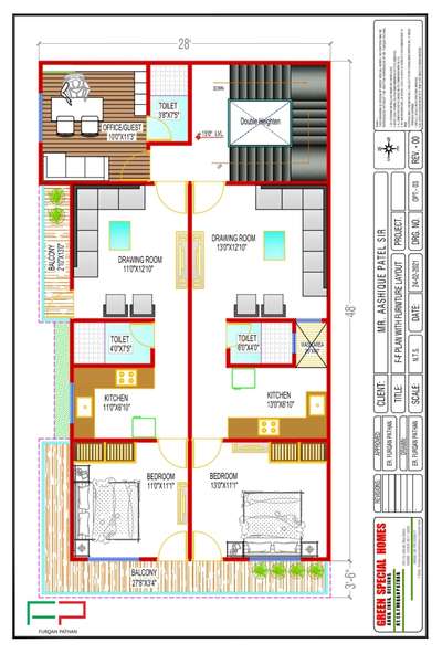 Plans Designs by Contractor Asif Khan, Indore | Kolo