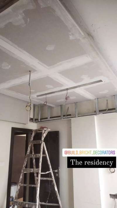 Ceiling Designs by Contractor build bright decorators, Indore | Kolo