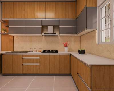 Kitchen, Storage Designs by Interior Designer Ajith P, Wayanad | Kolo