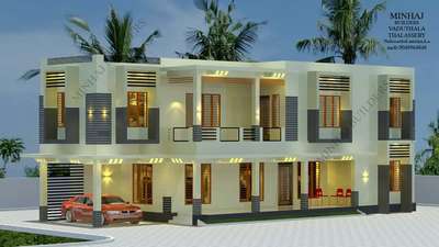 Exterior, Lighting Designs by Civil Engineer NAFEESATHUL  MIZRIYA, Thrissur | Kolo