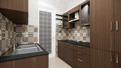 Kitchen, Bathroom, Storage Designs by Contractor Rahul Vats, Gurugram | Kolo