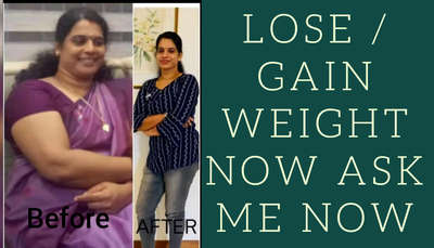 Weight lose and weight gain you interested then ask me | Kolo