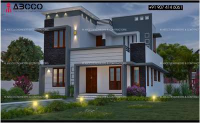 Exterior, Lighting Designs by Civil Engineer Afsar  Abu, Kollam | Kolo