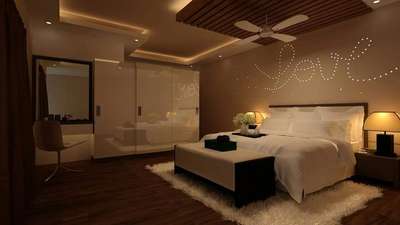 Furniture, Storage, Bedroom, Wall, Ceiling Designs by Civil Engineer Vinod M Nair, Thrissur | Kolo