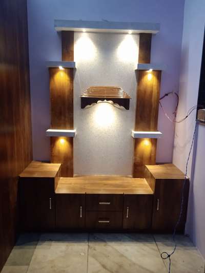 Living, Storage, Lighting Designs by Carpenter ankush panchal, Dewas | Kolo