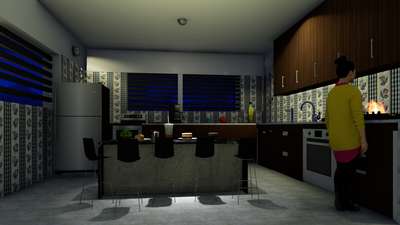 Kitchen, Storage Designs by Civil Engineer Muhammed Ashique, Malappuram | Kolo