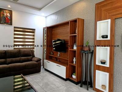Living, Storage Designs by Interior Designer D square  interior modular kitchen , Kollam | Kolo