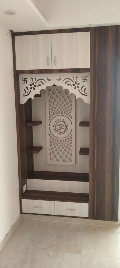 Storage, Prayer Room Designs by Contractor rashid saifi, Ghaziabad | Kolo