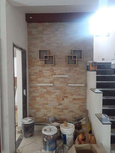 Wall, Staircase Designs by Contractor jomon s, Thiruvananthapuram | Kolo