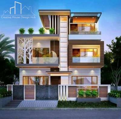 Exterior, Lighting Designs by Architect creative house  design Hub, Indore | Kolo