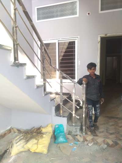 Staircase Designs by Fabrication & Welding Jhageer Khan, Indore | Kolo