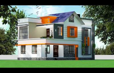 Exterior Designs by Service Provider MARX MON, Pathanamthitta | Kolo
