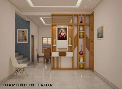 Prayer Room, Storage Designs by Interior Designer Rahulmitza Mitza, Kannur | Kolo