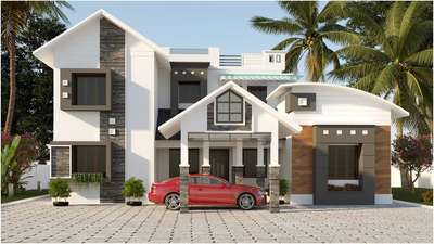 Exterior Designs by 3D & CAD vijesh v, Kottayam | Kolo
