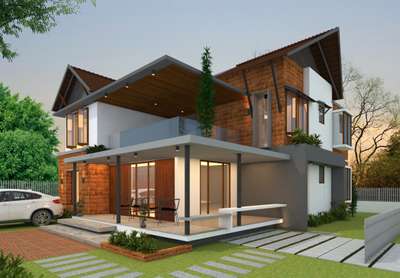 Exterior Designs by Contractor hashim tt, Kozhikode | Kolo