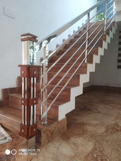 Staircase Designs by Fabrication & Welding grand tech steelfab, Palakkad | Kolo