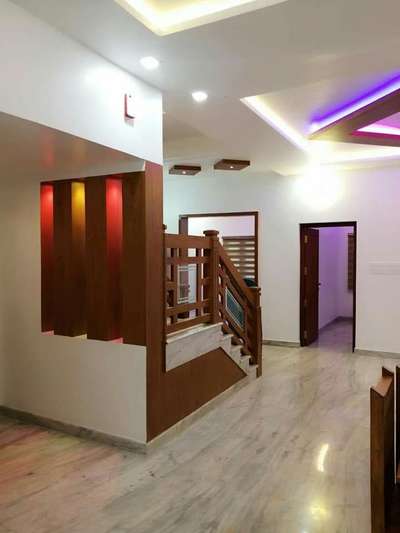 Staircase, Lighting Designs by Interior Designer സുരേന്ദ്രൻ സുരേന്ദ്രൻ, Palakkad | Kolo