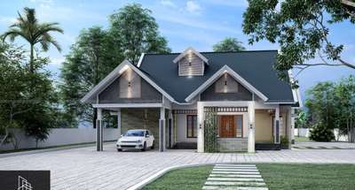 Exterior, Lighting Designs by Architect shanimol Thomas , Kottayam | Kolo