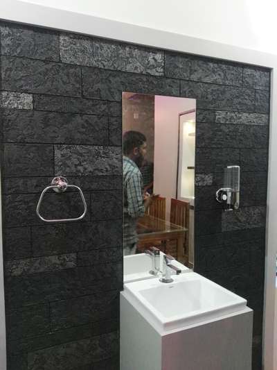 Bathroom, Wall Designs by Interior Designer SAkutty 9061771661, Malappuram | Kolo