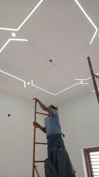 Ceiling, Lighting Designs by Home Automation mahamood kc, Kannur | Kolo
