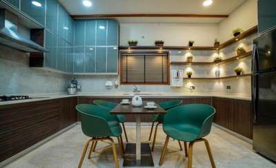 Dining, Furniture, Lighting, Storage, Kitchen Designs by Interior Designer shahaf shamsudheen , Thrissur | Kolo