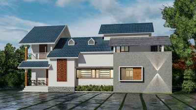 Exterior Designs by 3D & CAD akshay v, Kozhikode | Kolo