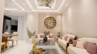 Furniture, Lighting, Living, Table Designs by Interior Designer Tanya katiyar, Noida | Kolo