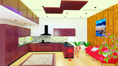 Kitchen, Furniture, Storage Designs by Architect neena  Manuel, Kottayam | Kolo