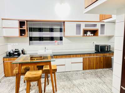 Kitchen, Storage, Window, Furniture Designs by Interior Designer sahir anas, Malappuram | Kolo