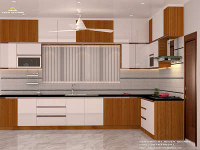 Lighting, Kitchen, Storage Designs by 3D & CAD EDEN INTERIORS   3D Designs, Kottayam | Kolo