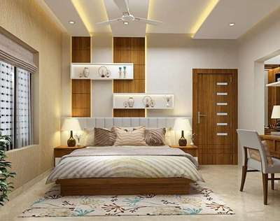 Door, Furniture, Storage, Bedroom, Wall Designs by Contractor Aldenaire  Interiors, Kozhikode | Kolo