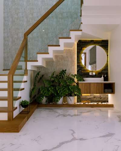 Staircase, Lighting, Dining, Home Decor Designs by Interior Designer Noufal  almas 9744365949  , Malappuram | Kolo