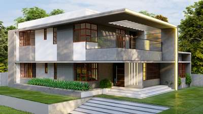 Exterior Designs by Civil Engineer uvais p k, Wayanad | Kolo
