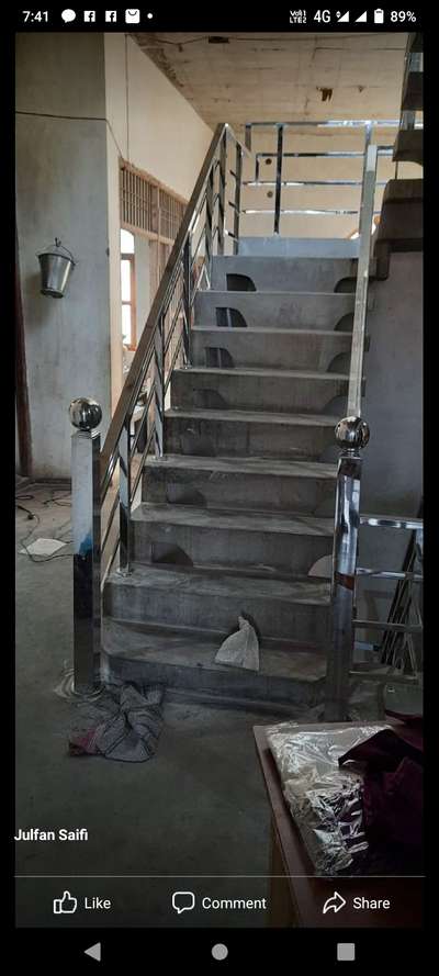 Staircase Designs by Contractor Mausam Saifi, Ghaziabad | Kolo