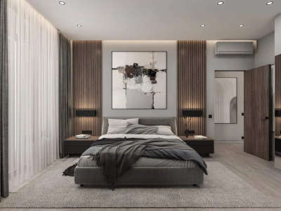 Furniture, Storage, Bedroom, Wall, Door Designs by Architect Nasdaa interior  Pvt Ltd , Gurugram | Kolo