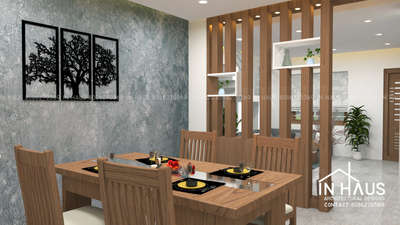 Dining, Furniture, Table, Storage Designs by Architect IN HAUS Architecture , Thrissur | Kolo