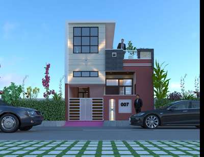 Exterior Designs by Civil Engineer Er Ajay Kumhar, Jaipur | Kolo
