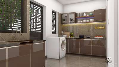 Kitchen, Storage Designs by 3D & CAD QueenB Designs, Thrissur | Kolo