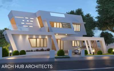 Exterior, Lighting Designs by Architect Ar Sajin Thomson, Thiruvananthapuram | Kolo