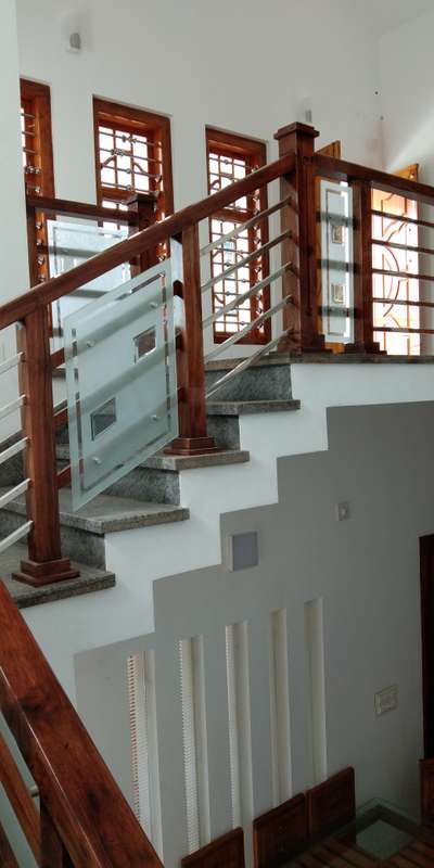 Staircase Designs by Carpenter anoop nk, Wayanad | Kolo