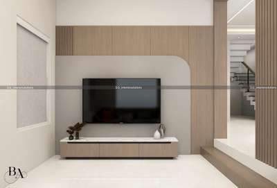 Living, Storage Designs by Interior Designer Ibrahim Badusha, Thrissur | Kolo