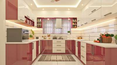 Kitchen, Home Decor, Storage Designs by Contractor Thomson P Sebastian, Thrissur | Kolo