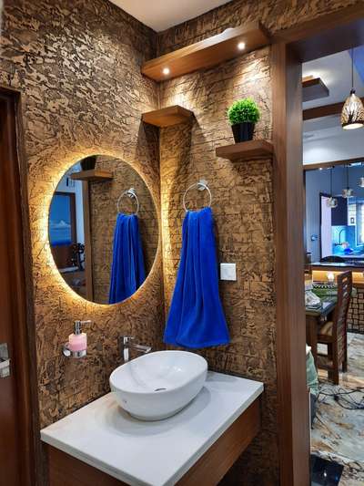 Bathroom, Wall Designs by Interior Designer Pradeep kgopi, Ernakulam | Kolo